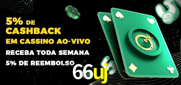 Promoções do cassino ao Vivo 66uj